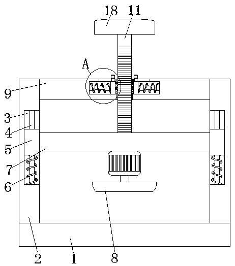 Grinding device for paint equipment