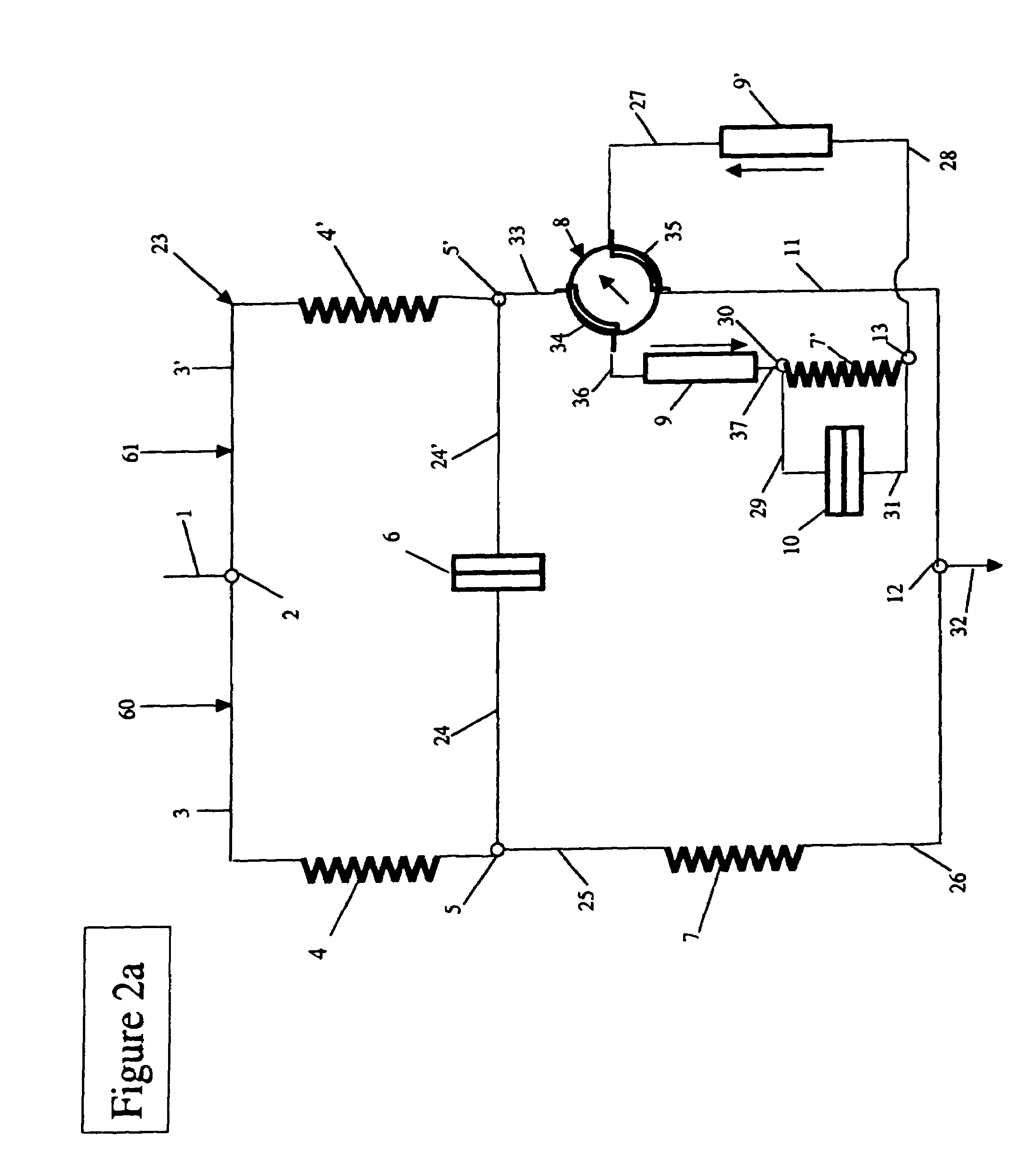 Apparatus and method for eliminating the breakthrough peak in differential detectors