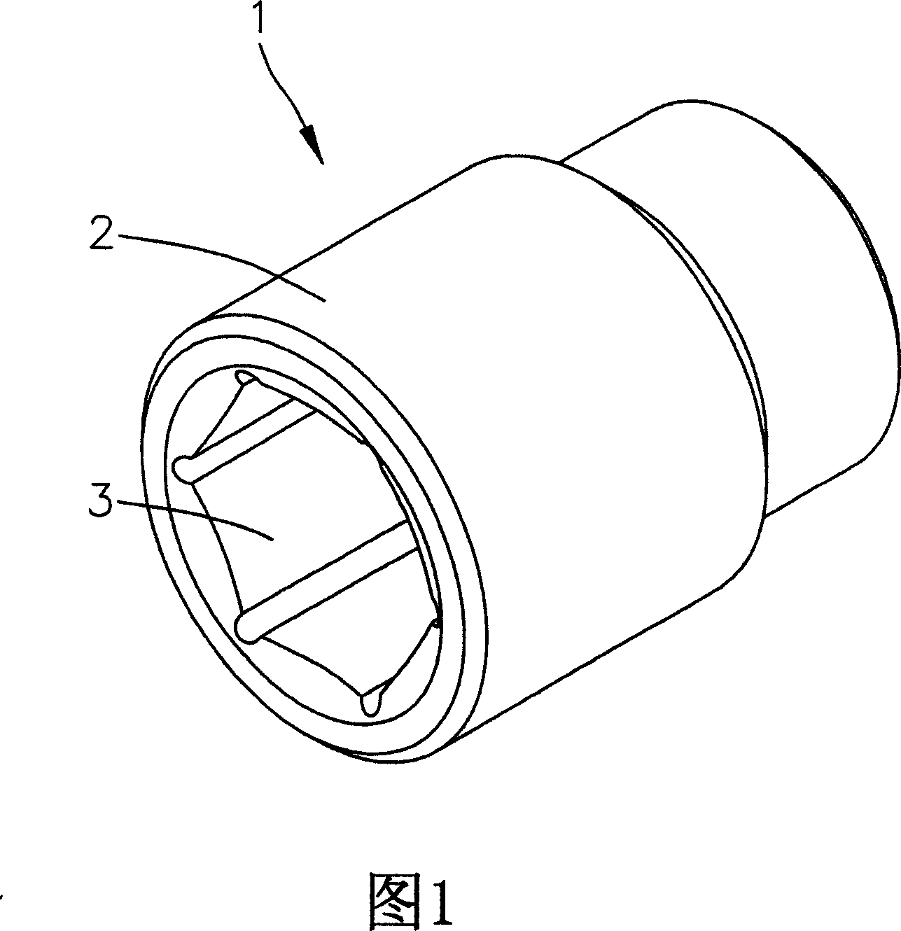 Anti-skid sleeve with even thickness bucket wall