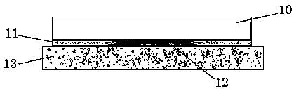 Air coupling ultrasound-based ballastless track plate detection device