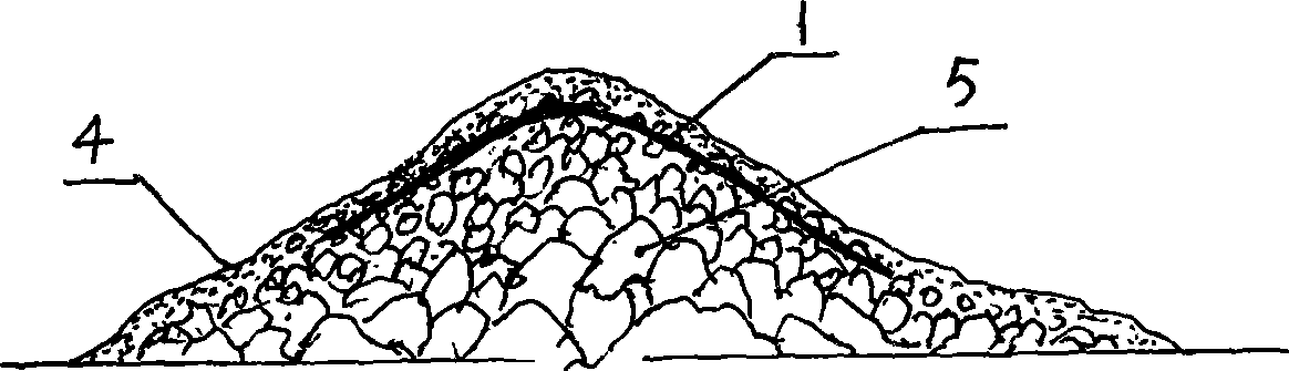 Method for comprehensively treating ecological environment of coal gangue hill