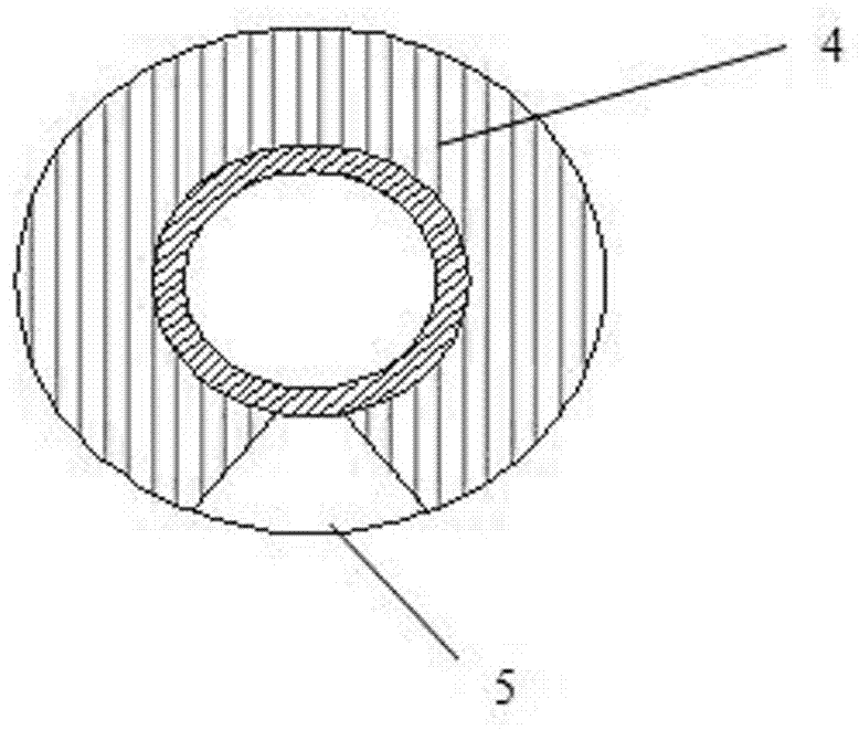 Multi-chamber rotational-flow stepped high-efficiency heat exchanging system of rotary pyrolyzing furnace