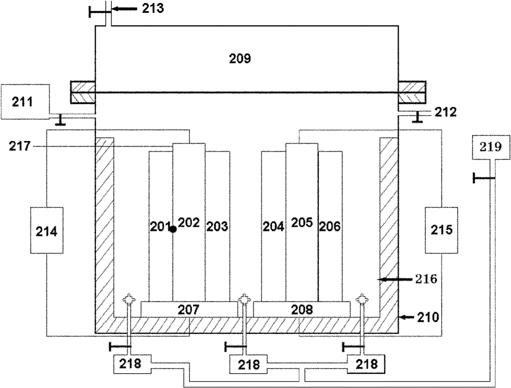 Method for preparing carbon/carbon composite material by liquid precursor atomization