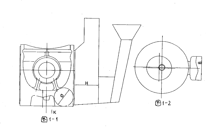 Process for improving metallographic structure of piston head and increasing casting production efficiency