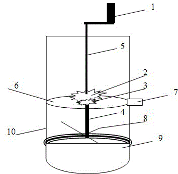 Manual rapid egg and garlic processing machine