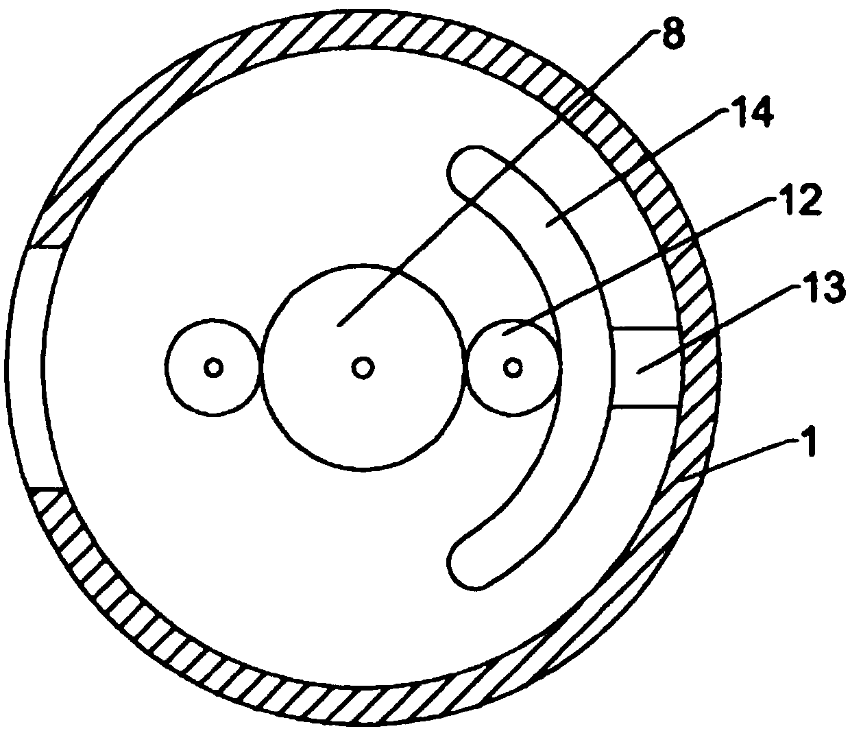 Raw ore smashing equipment used for coal mining