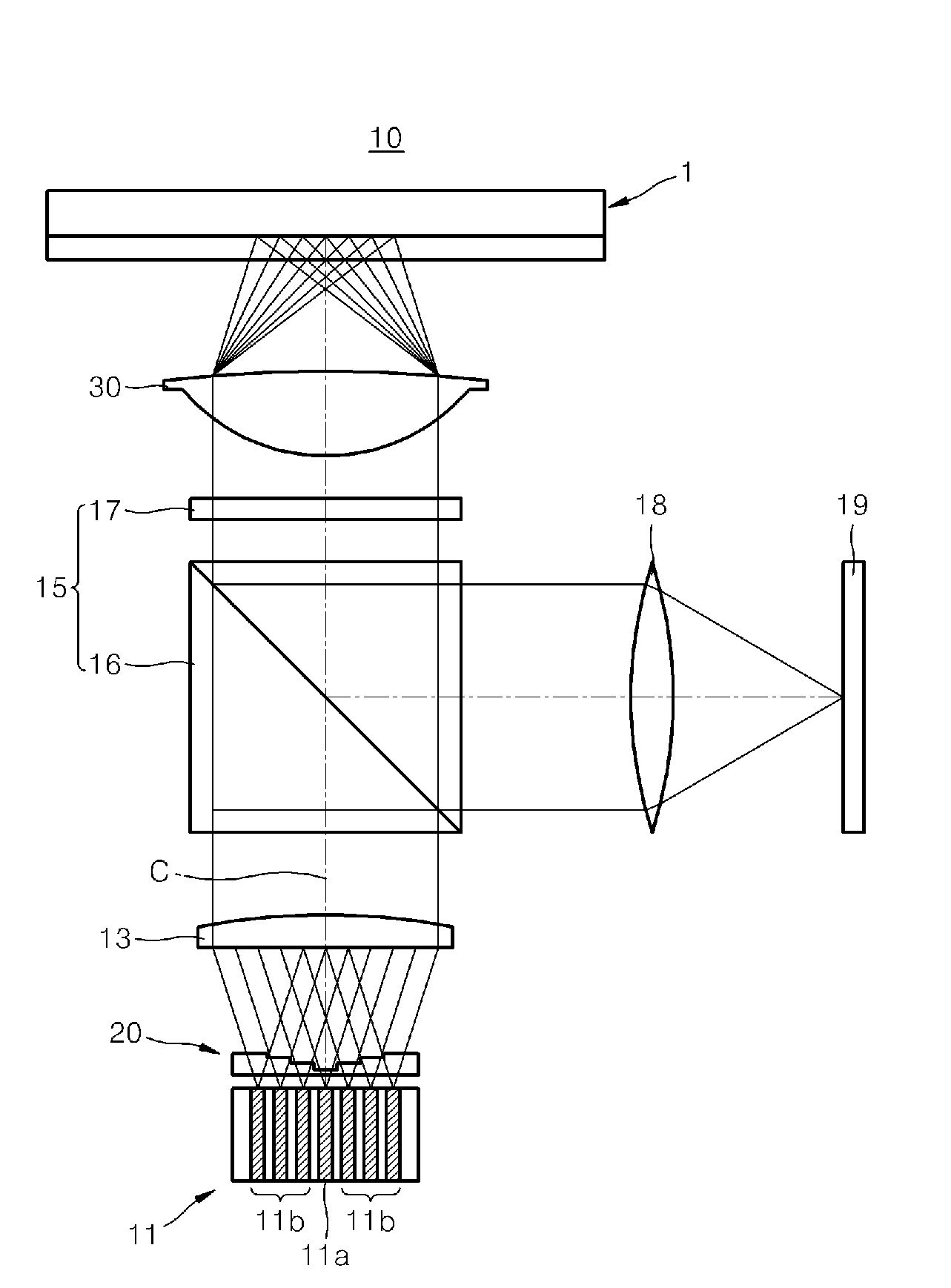 Multi-channel optical pickup and optical recording/reproducing apparatus employing the same