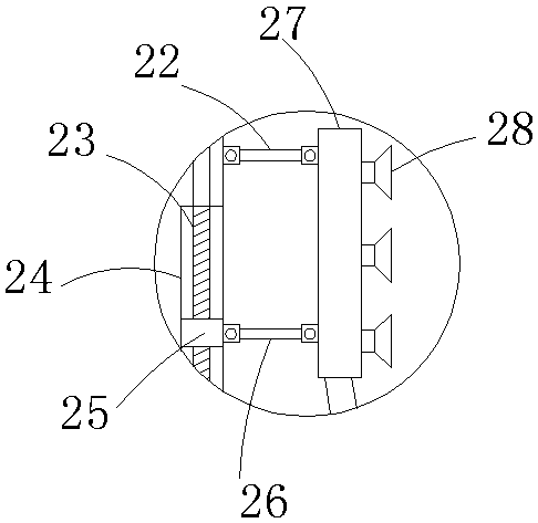 Spraying device for plant protection