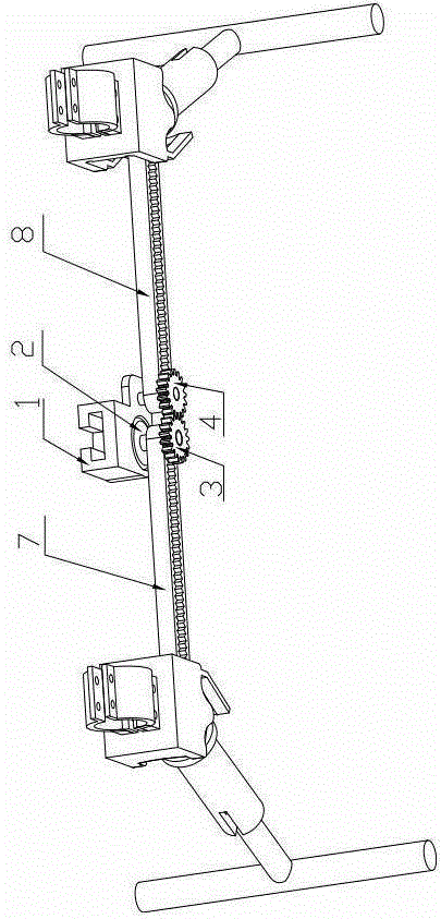 Damping undercarriage of quadrotor