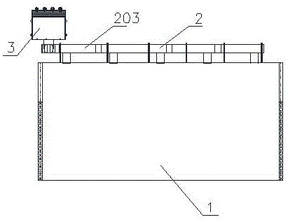 Telescopic room welding fume purification system