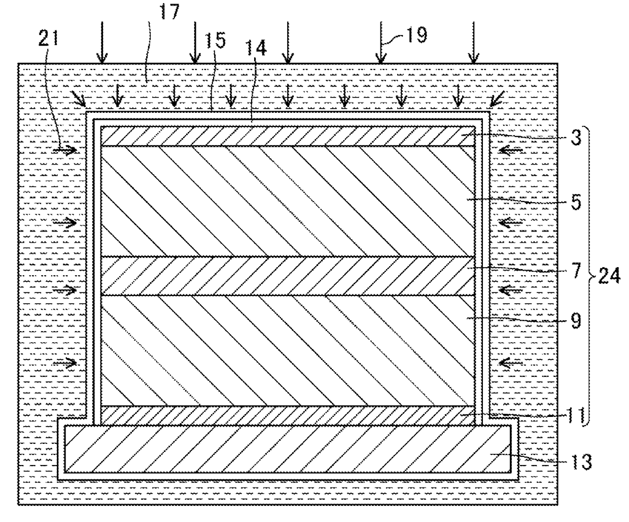 All solid secondary battery and method of manufacturing the same