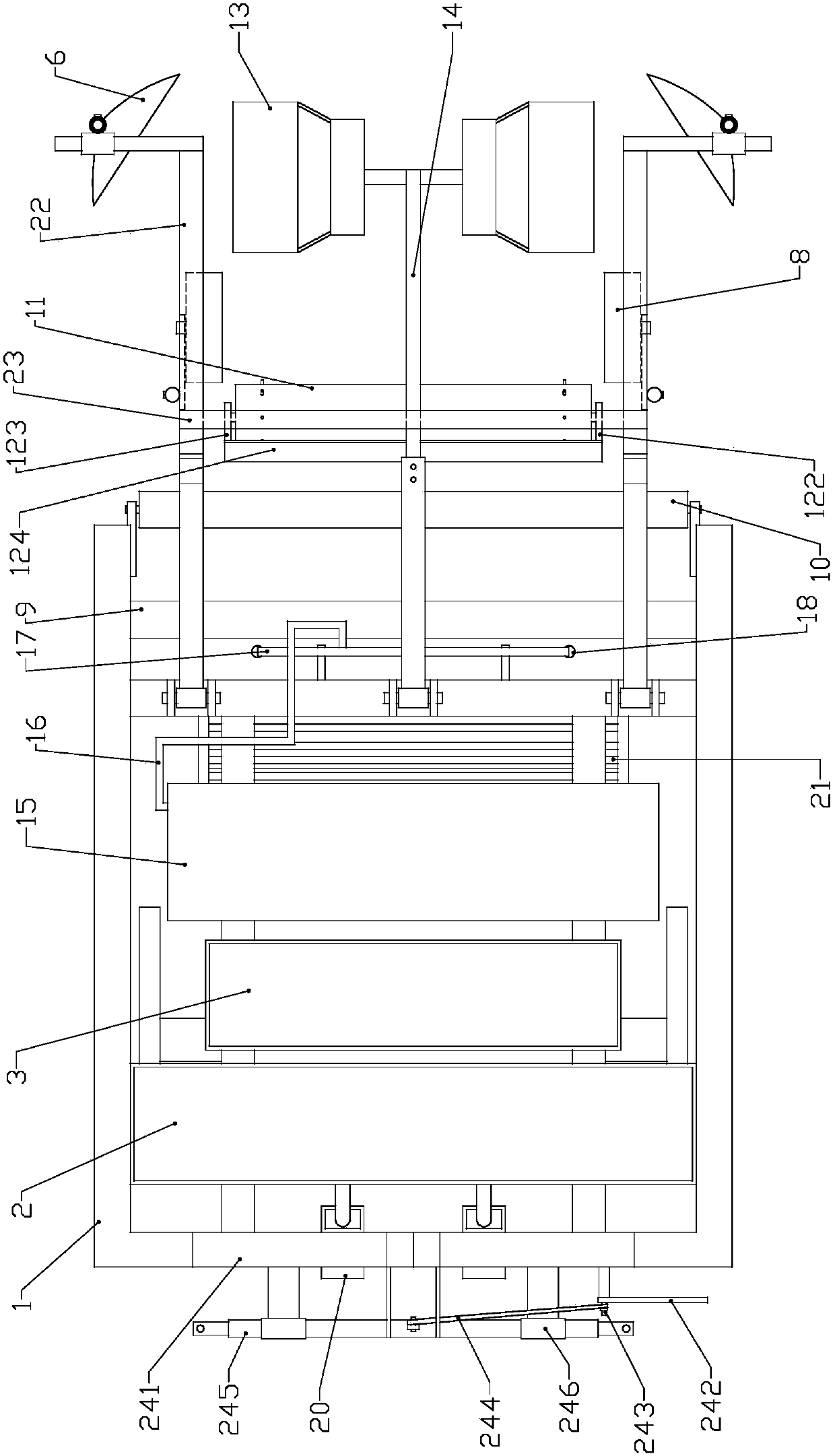 Peanut planter with adjustable ridge spacing