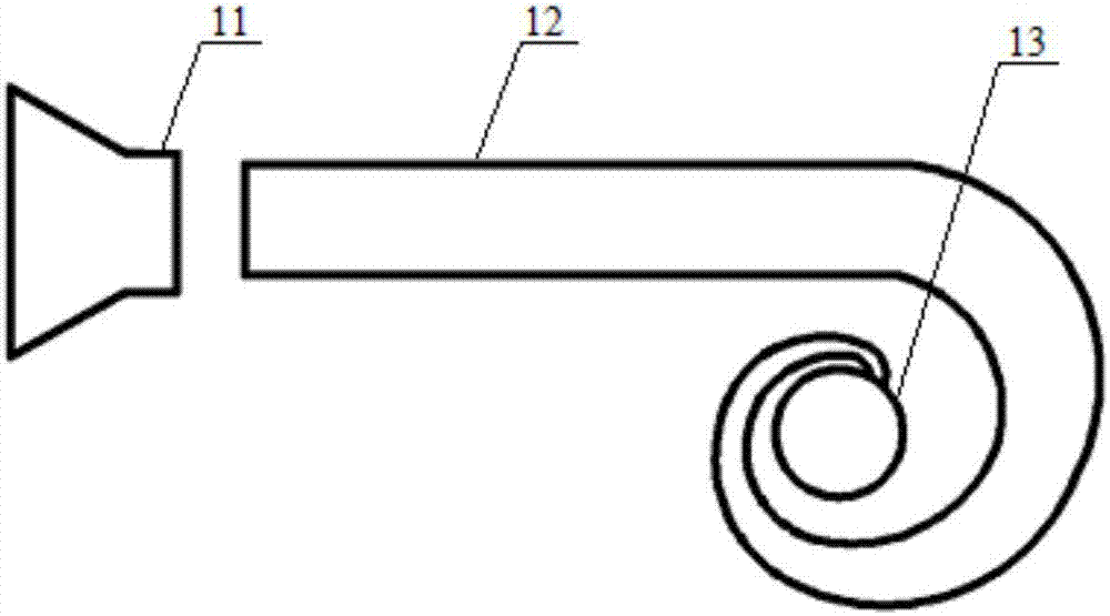 Plant pollen treating device