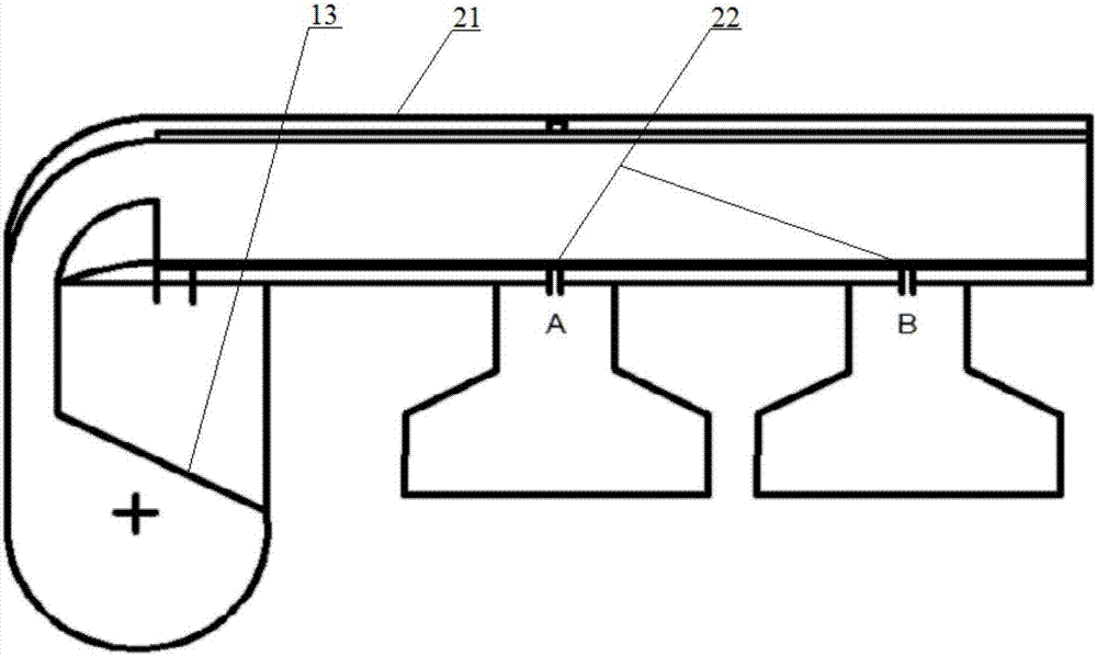 Plant pollen treating device