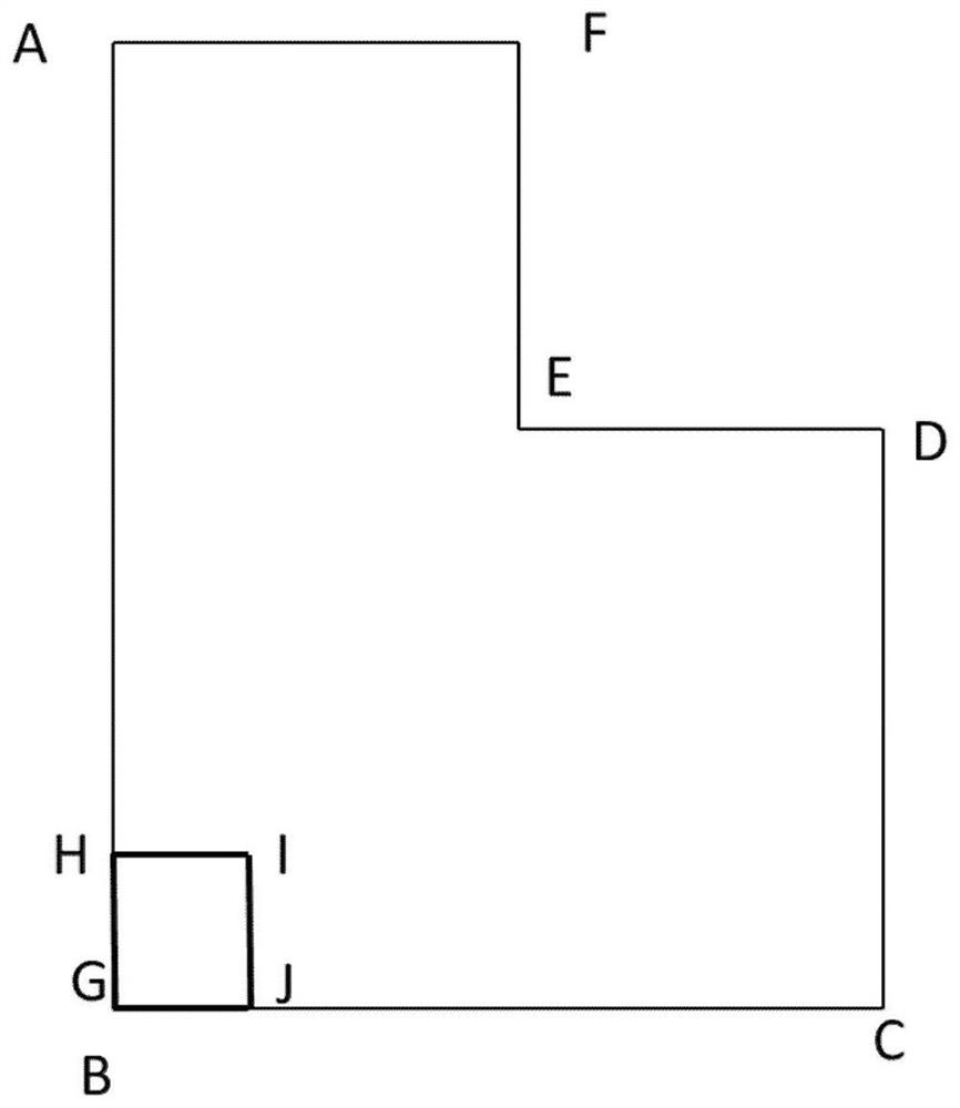 A method for processing the bottom of area edge and area built-in components in home improvement design