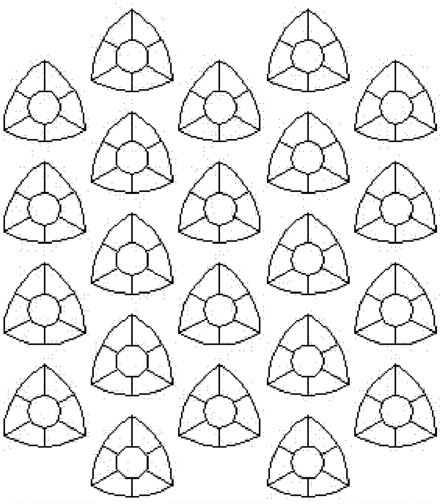 A method for preparing a patterned sapphire substrate for gan growth