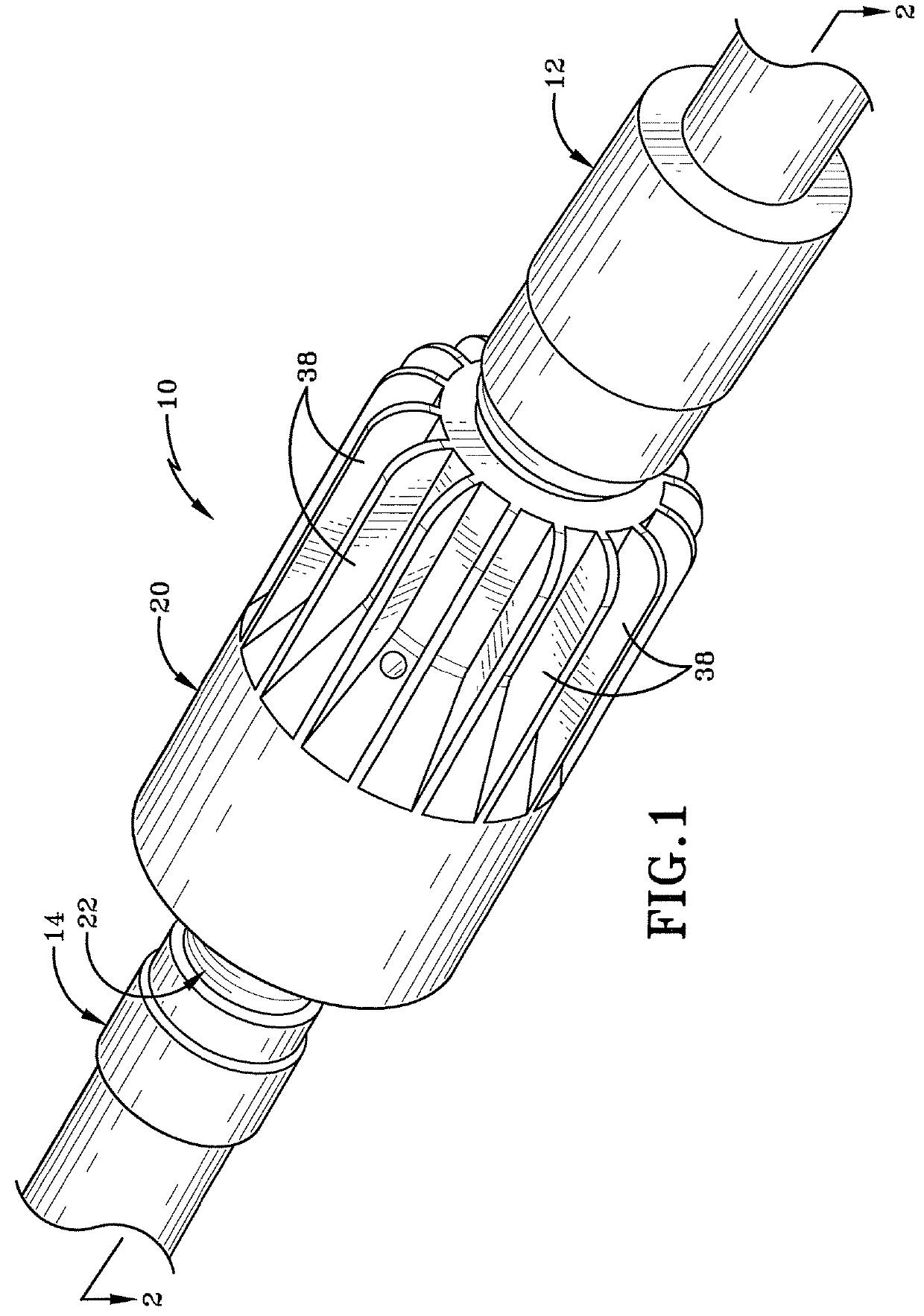 High efficiency and power fiber optic rotary joint