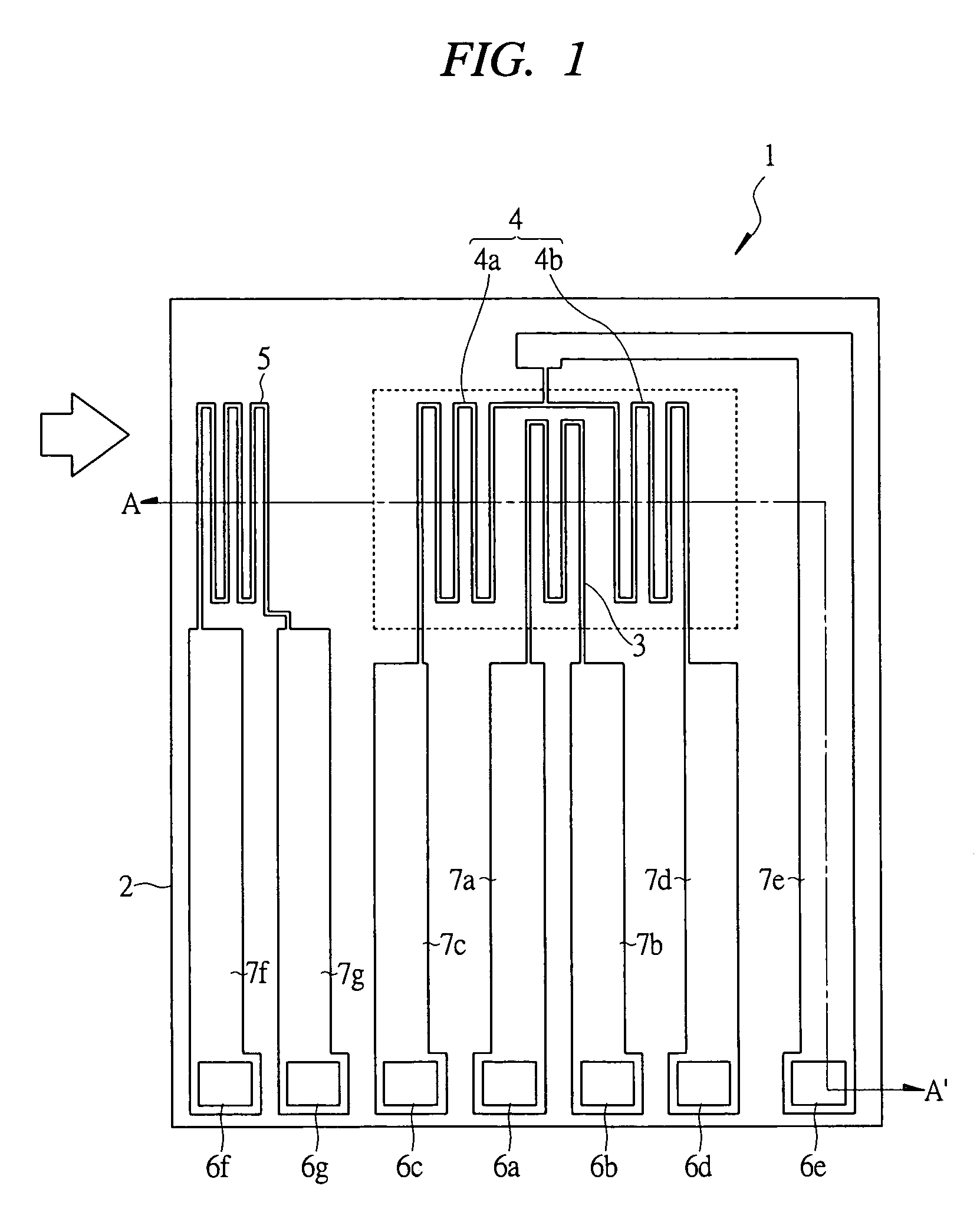 Flow sensor using a heat element and a resistance temperature detector formed of a metal film