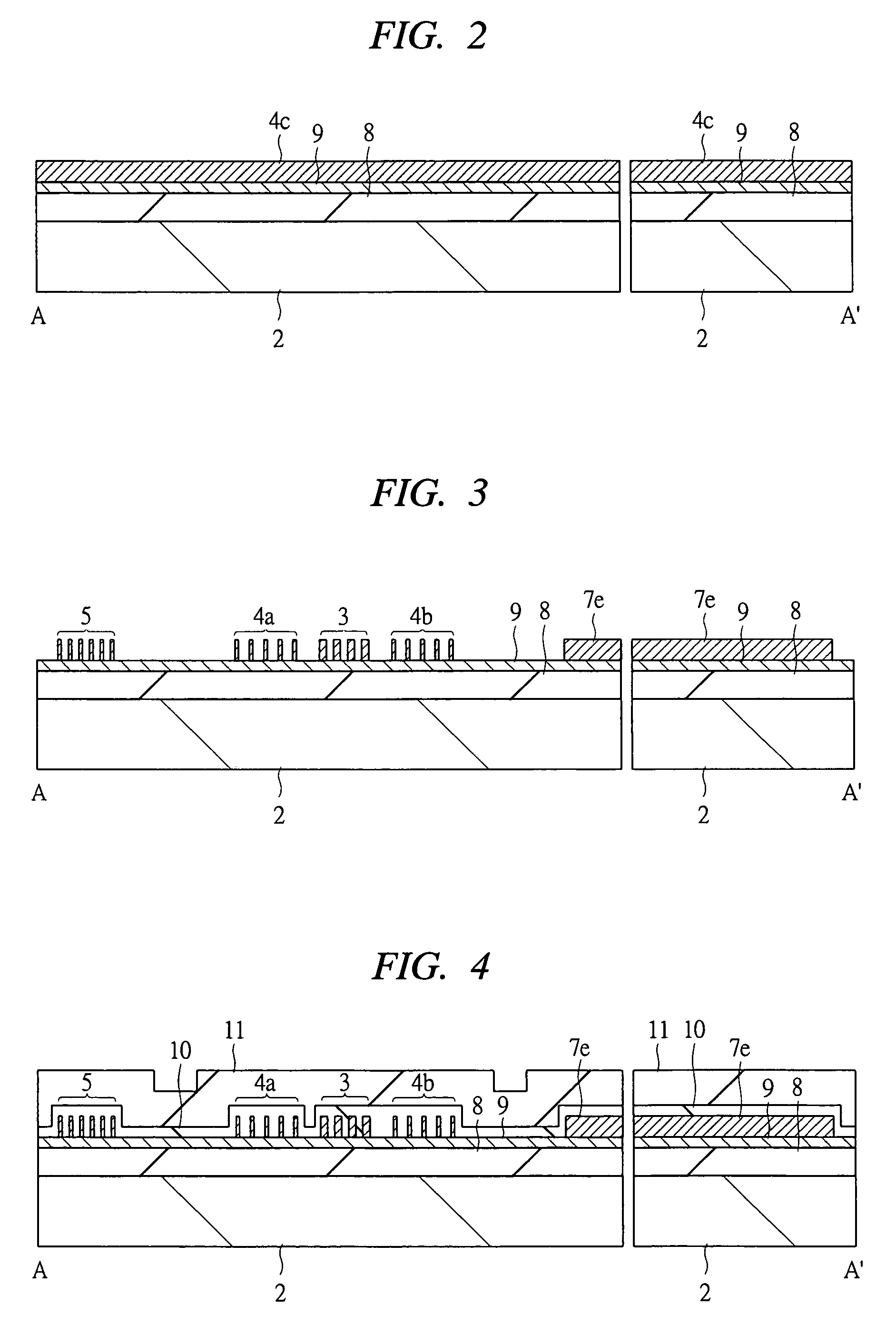 Flow sensor using a heat element and a resistance temperature detector formed of a metal film