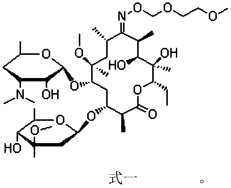 Roxithromycin capsule and preparation method thereof