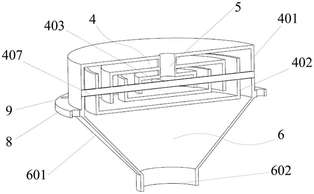 Acoustic resonance mixing equipment with labyrinth-shaped mixing channel and explosive mixing process