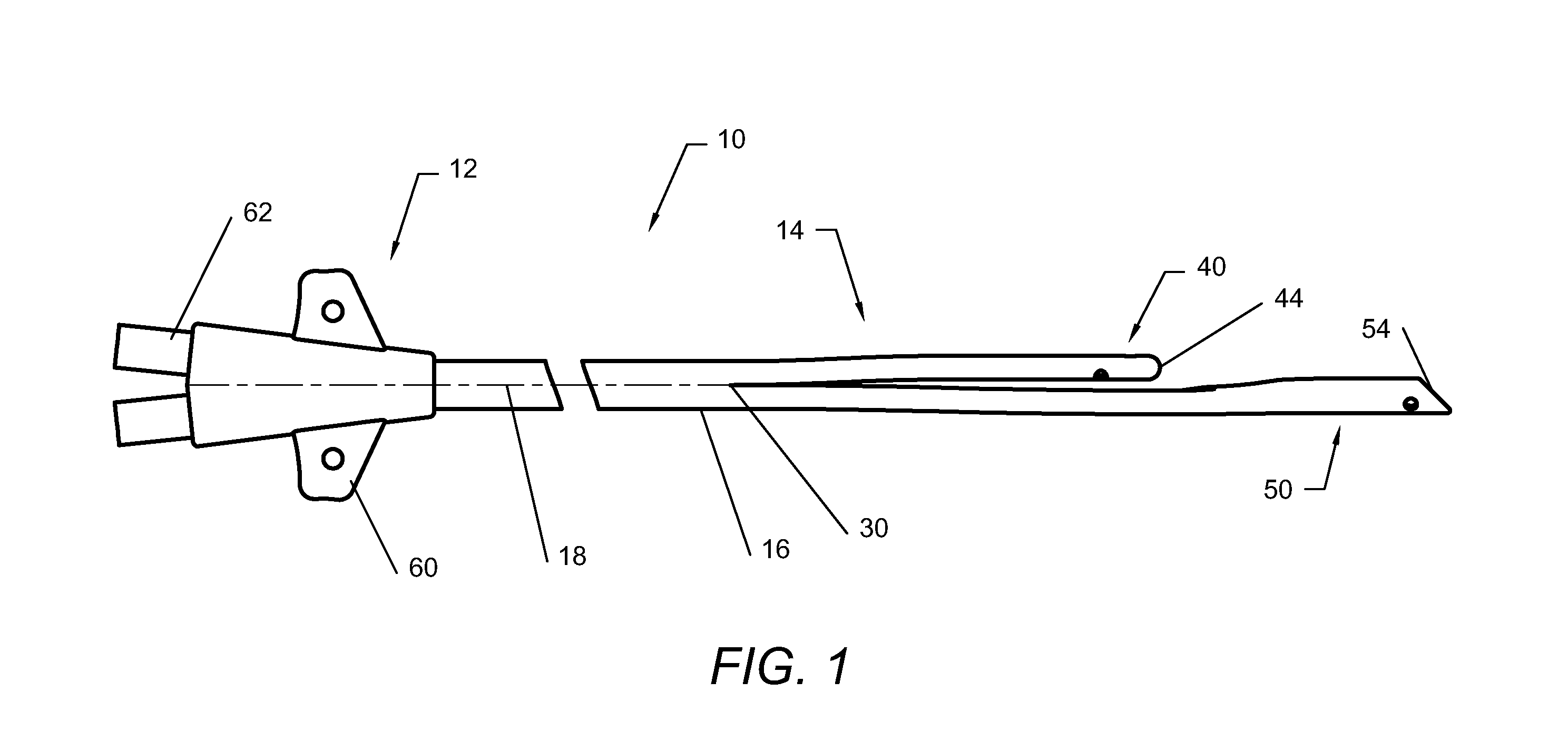 Multi-lumen catheter with separate distal tips