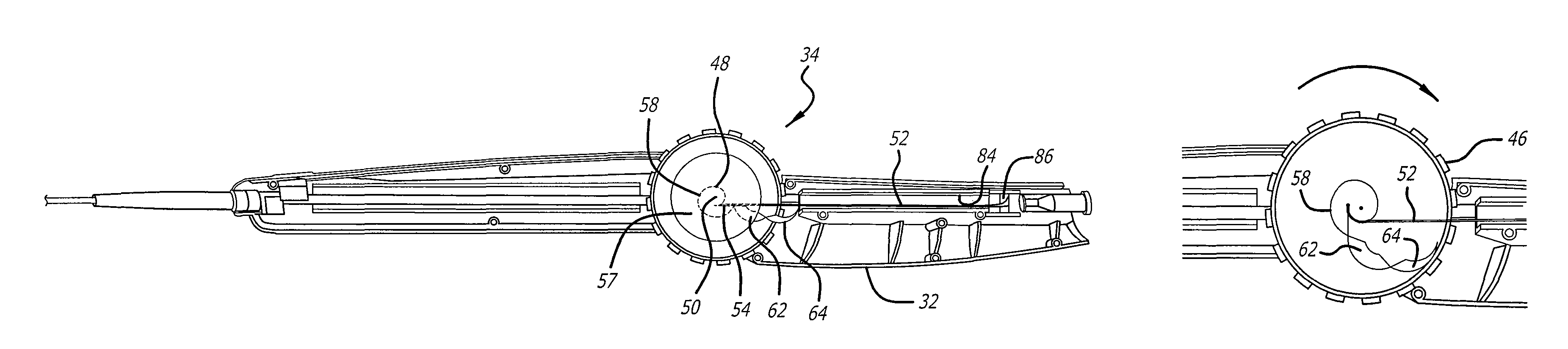 Delivery system with variable delivery rate for deploying a medical device