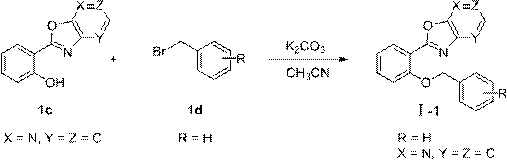 2-benzyloxyphenyloxazolopyridine compound and medicinal application thereof