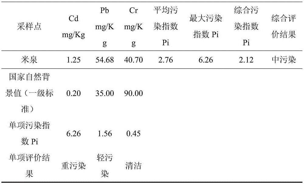 Sweet-sorghum field planting method for remedying Cd, Pb and Cr compound contaminated soil