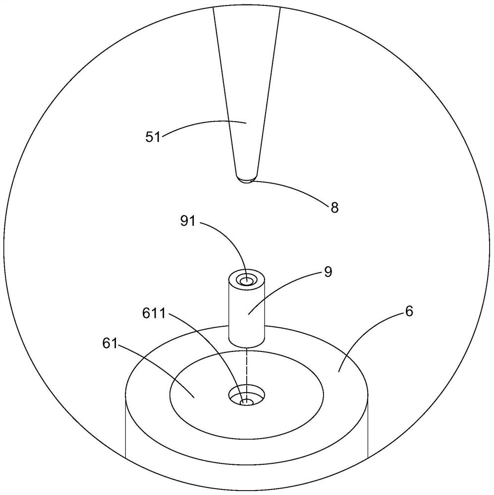 A micro-component air tightness detection device