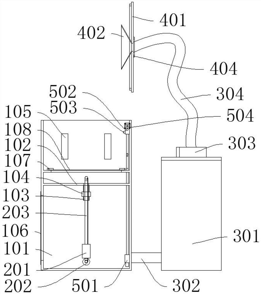 Continuous surface anti-corrosion device for copper alloy production