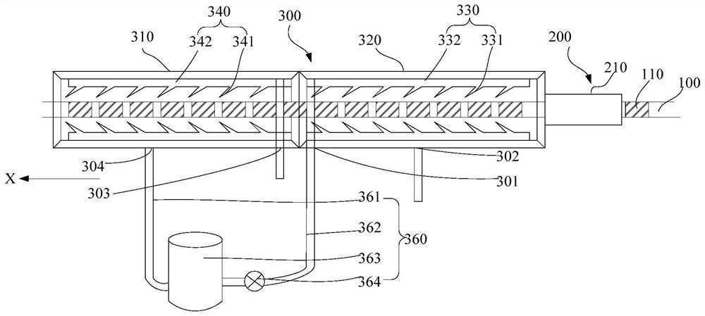 Bottle cap disinfection system and bottle cap disinfection method