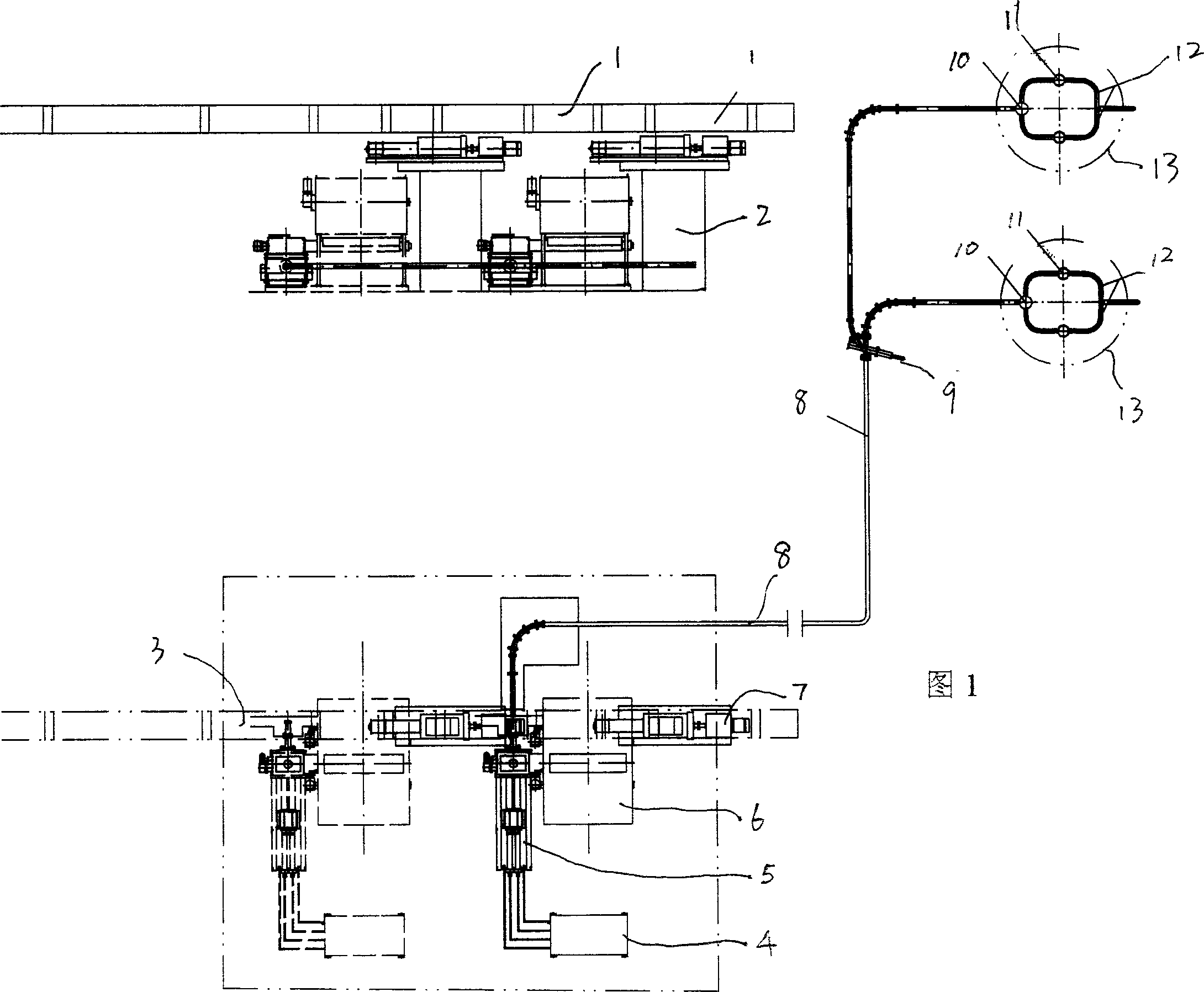 Method and device for mixing and burning sludge by circulating fluidized bed boiler