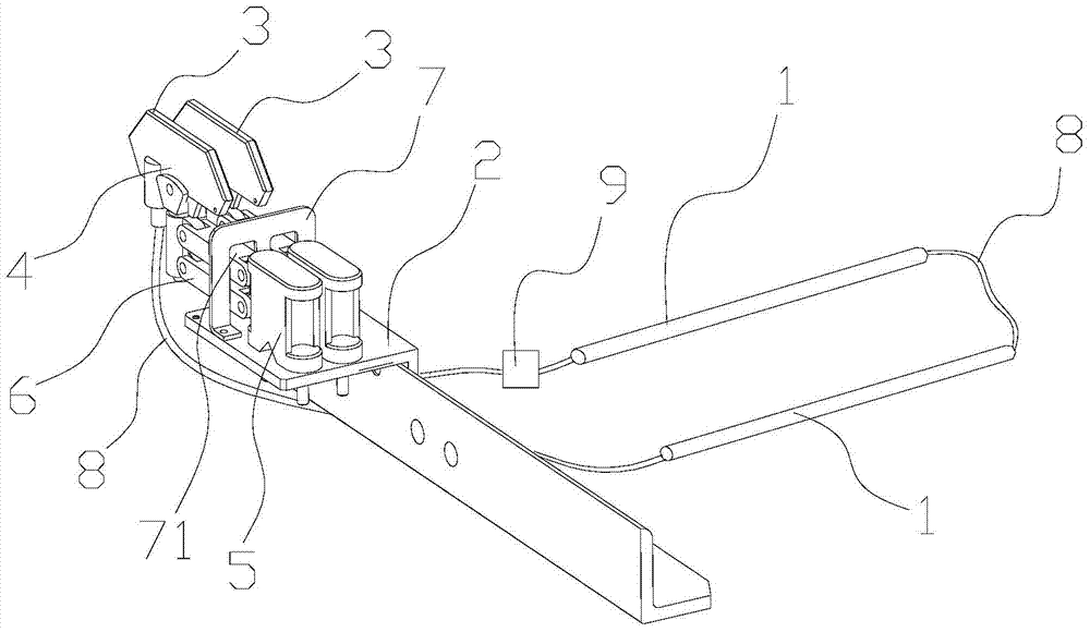 A self-contained heated shoe formwork unit for circular conveyor lines