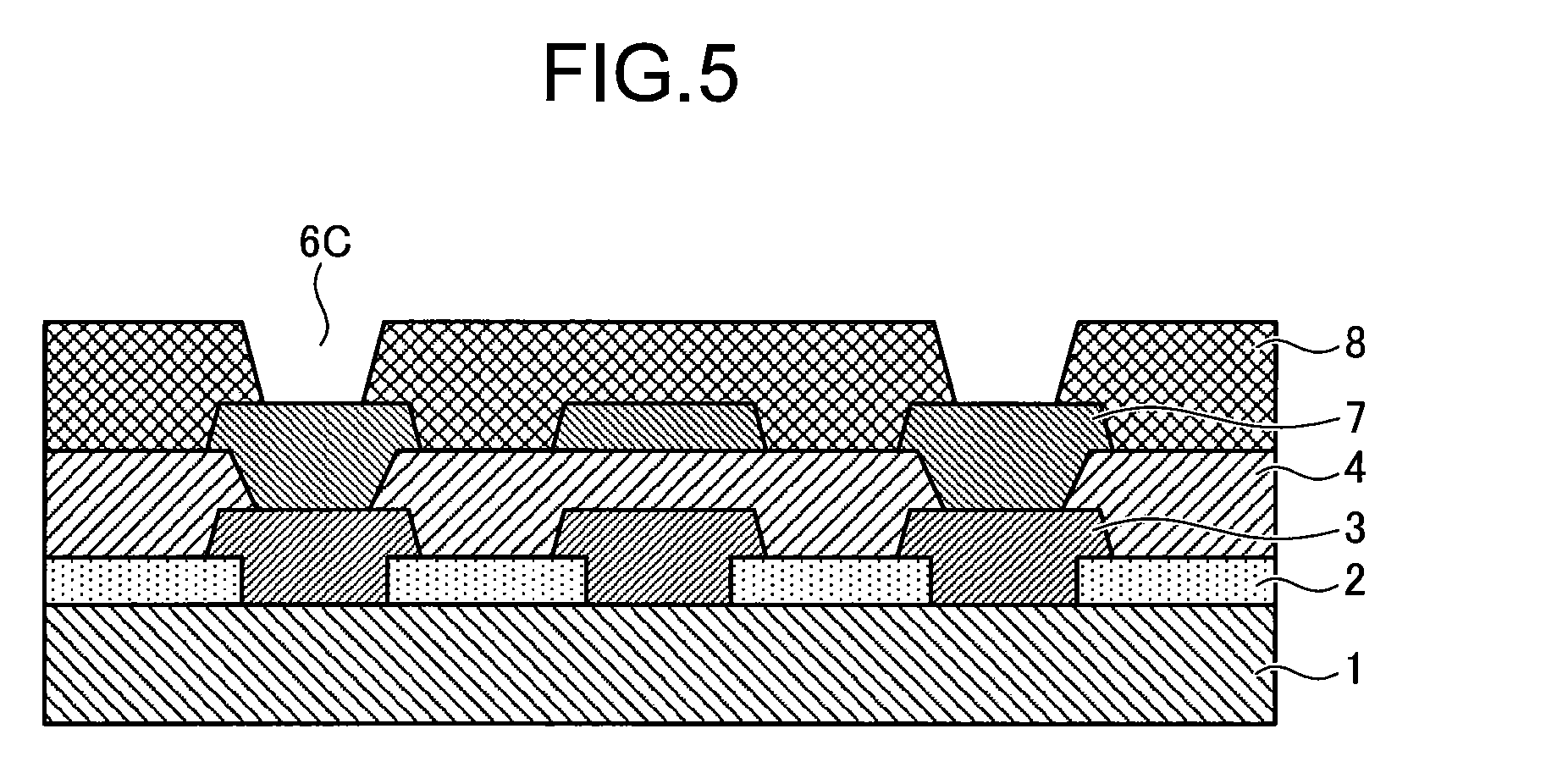 Photosensitive resin composition, process for producing patterned hardened film with use thereof and electronic part