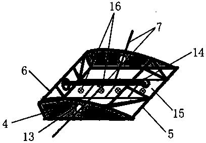 Folding, unfolding and catapult recycling device for ram air parachute