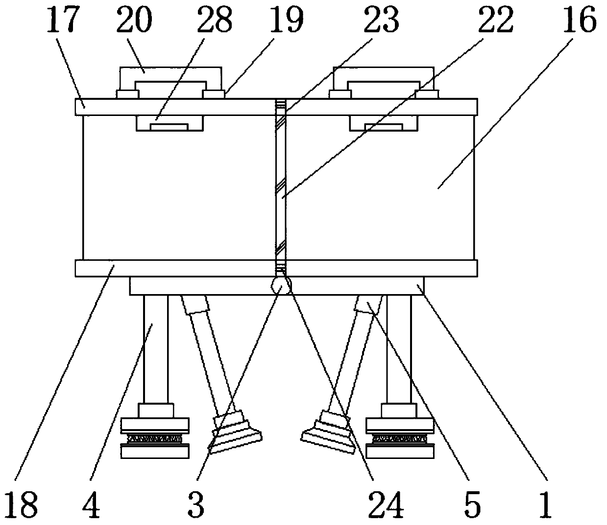 Study room multifunctional bracket with book clamping function