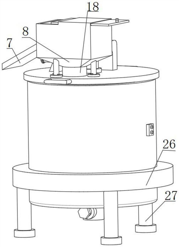 Ceramic tile seam beautifying agent production device and production method thereof