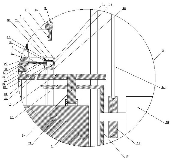 Anti-theft nut punching device