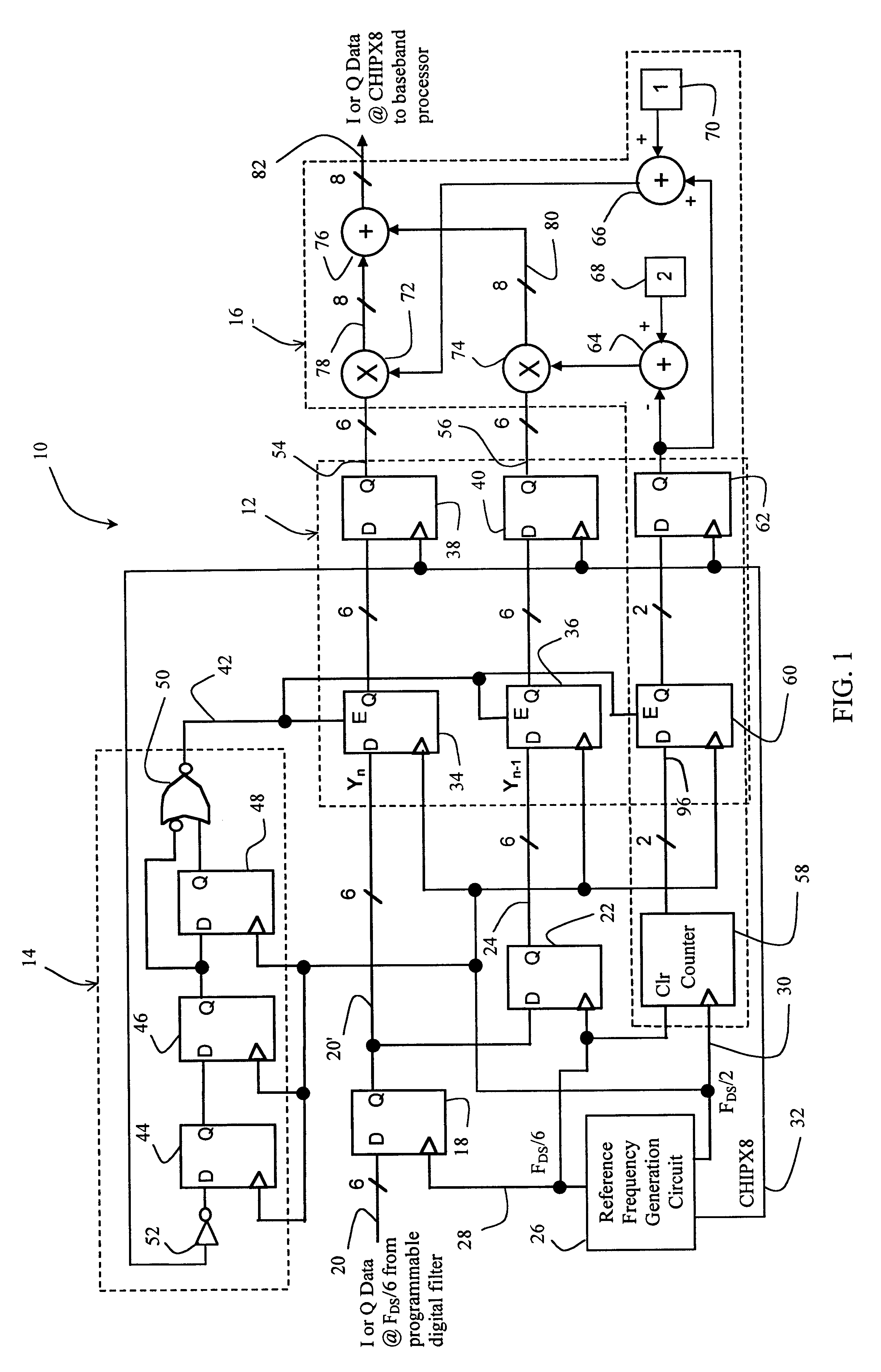 Low-current sample rate converter