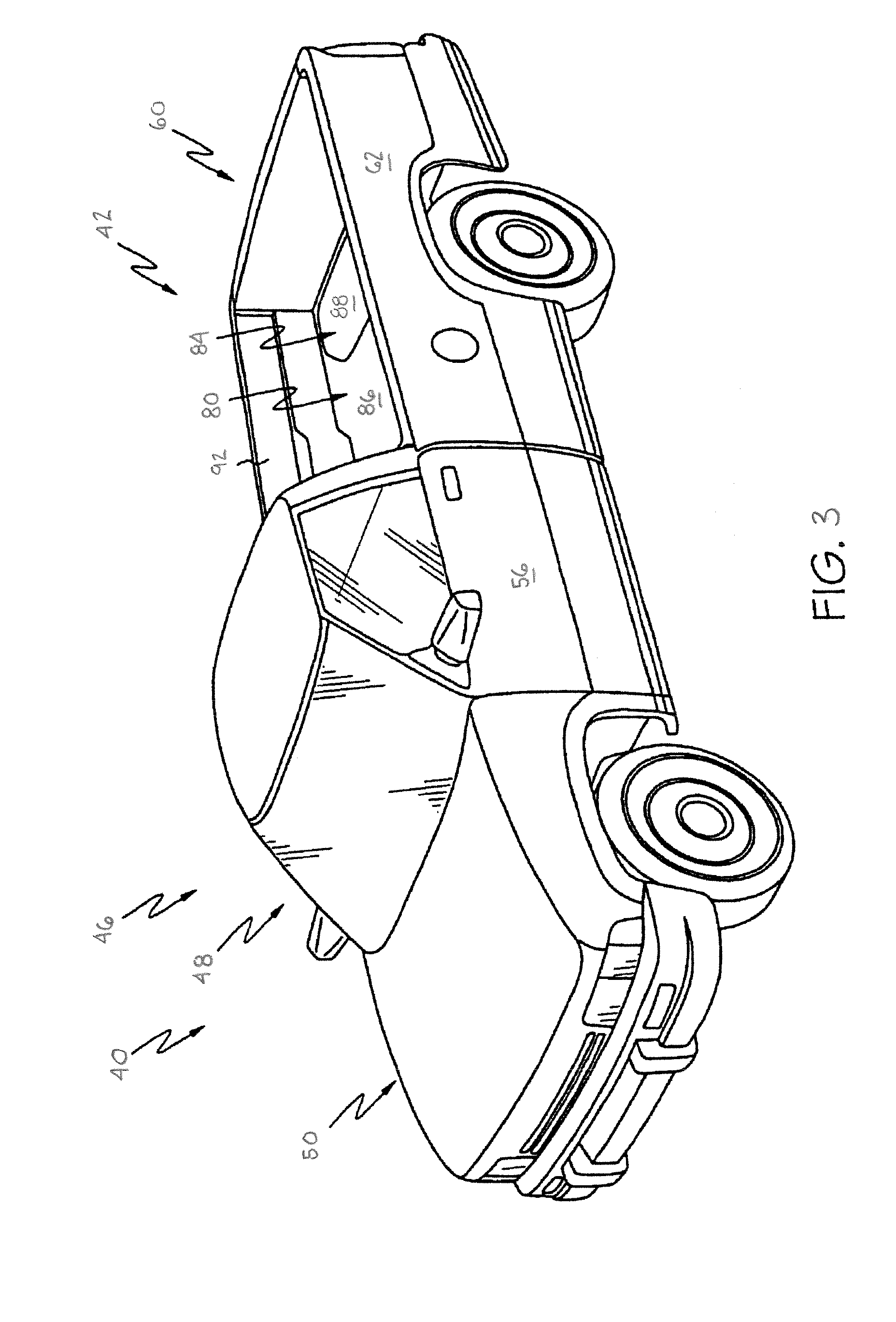 Bed corrugation for vehicle load-carrying bed