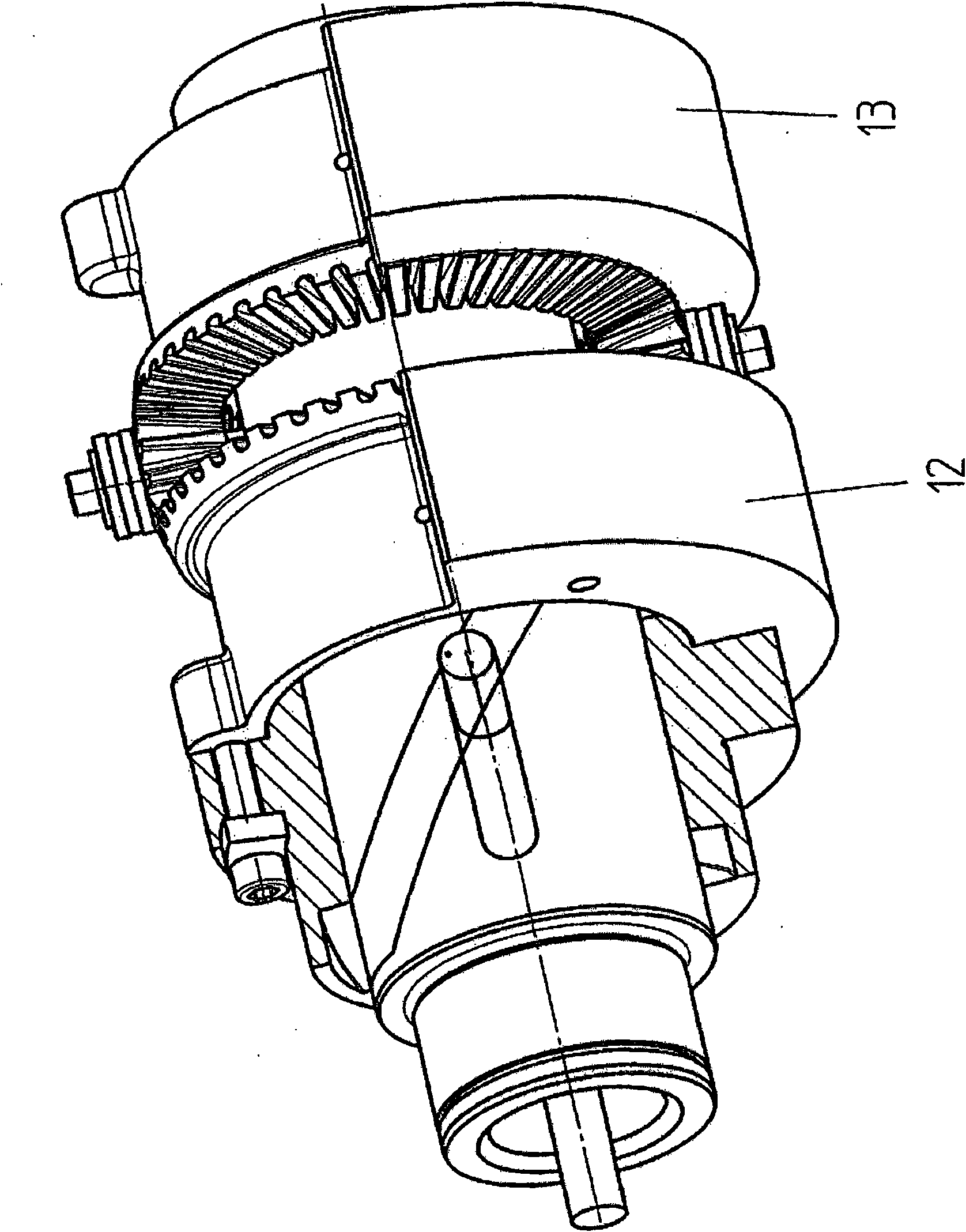 Device for generating circular oscillation or directional oscillation