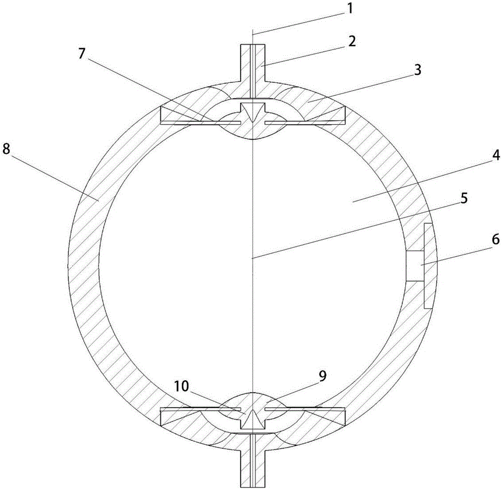 Maximum principal stress sensor of road fiber grating