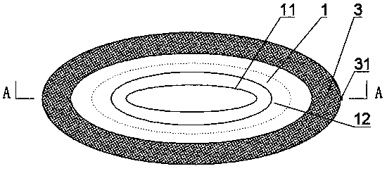 Convenient sealed eye protective device for household and medical dual purposes