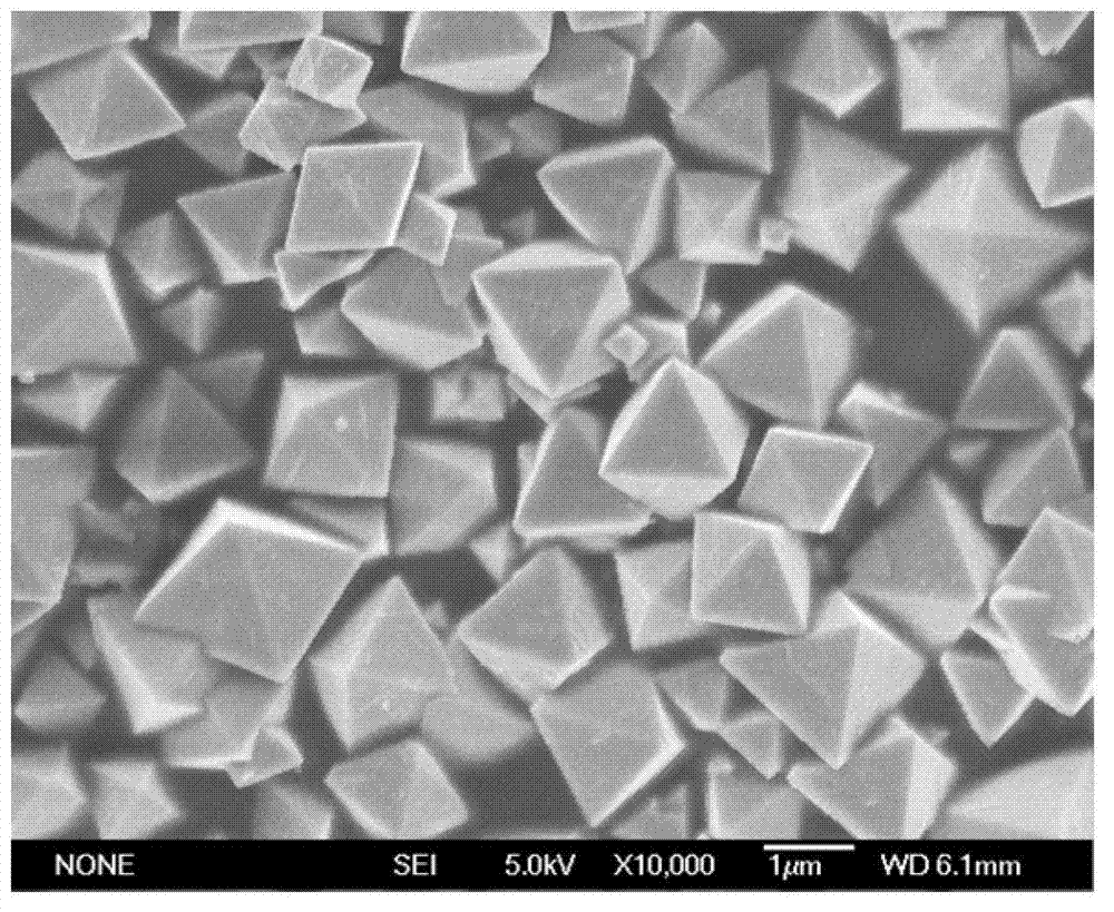 Method for preparing KNbWO6.H2O