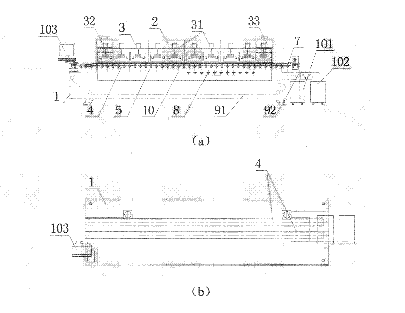 Hot disassembly equipment for electronic circuit board component