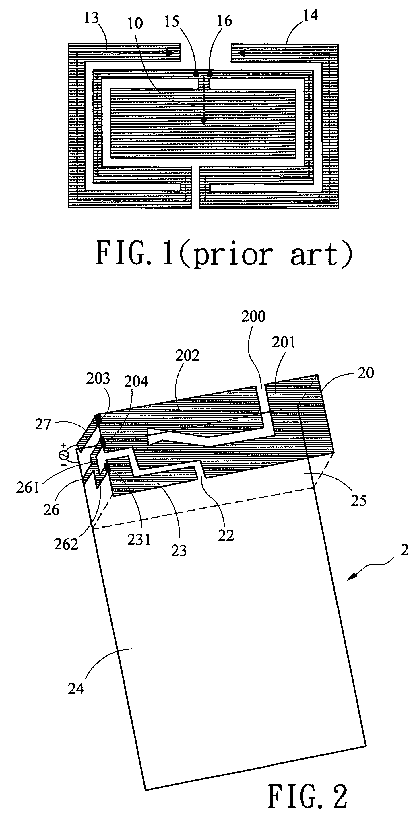 Dual-band inverted-F antenna with a branch line shorting strip