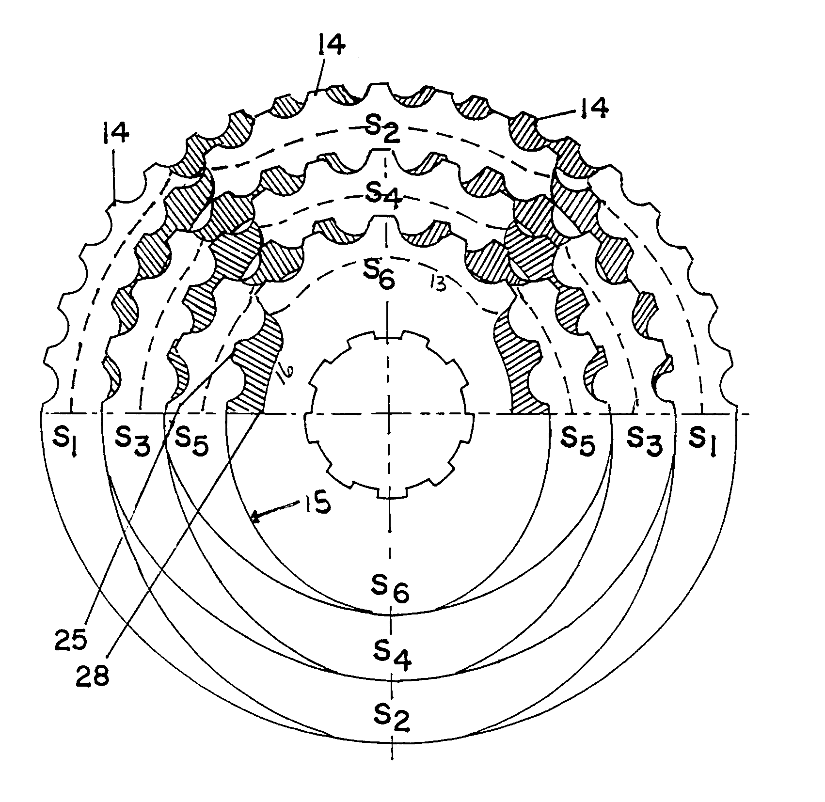 Cluster sprockets for bicycle transmissions and other prime movers