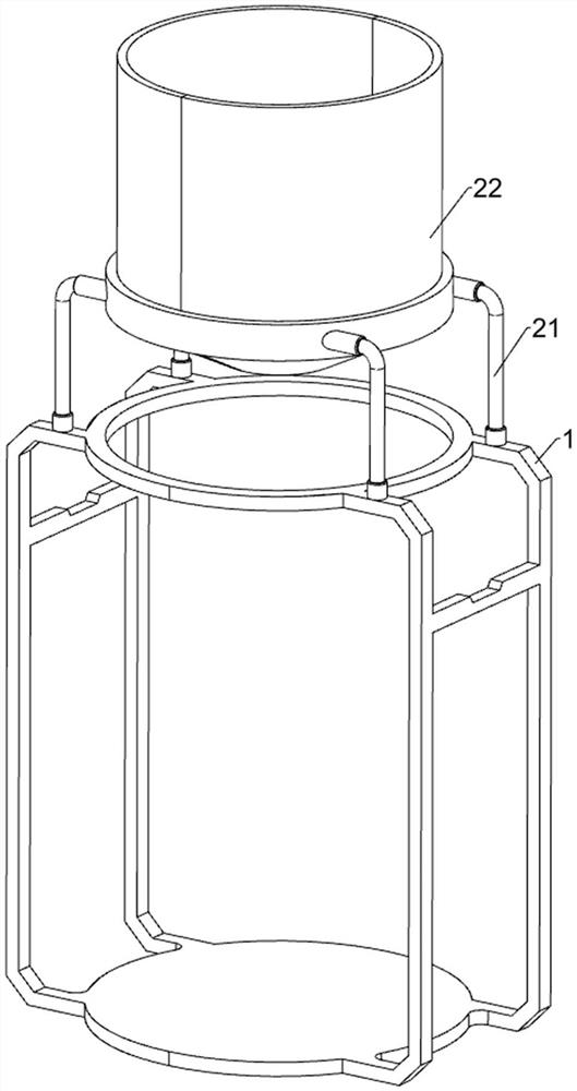 Bagging device for rice processing