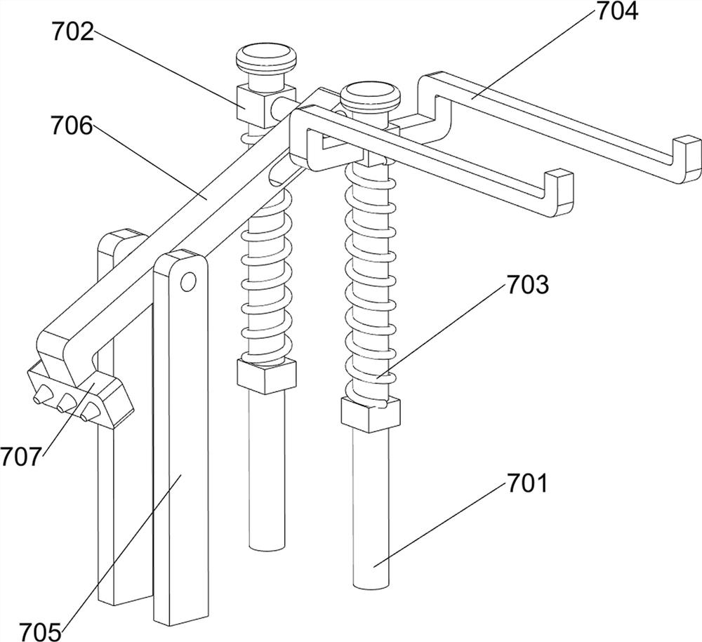 Automatic cleaning device for highway guardrail